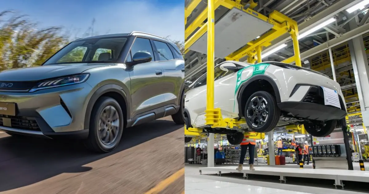 BYD obtém autorização para usar benefícios fiscais federais na produção do Atto 2 DM-I em Camaçari